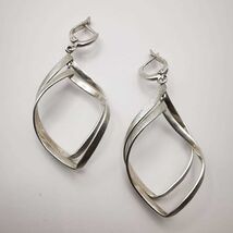Artwork,Vintage,Fancy Women's Earrings,925 Silver,Jewelry 9,6 g - $99.00