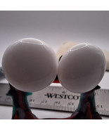 Vintage White porcelain earrings Made In japan - €15,55 EUR