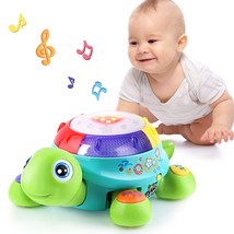 Musical Turtle Toy, English Spanish Learning, Electronic Toys W/ Lights And Soun - £36.87 GBP