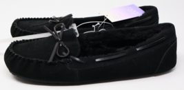 Stars Above Women&#39;s Black Chaia Moccasin Slippers Size 11 NWT - £11.08 GBP