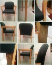 Gunlocke Office Armchair Green Fabric - $1,025.01 MXN