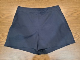 SPANX Navy Blue Pull On Shorts Women’s L Large  - $28.45