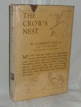 Clarence Day, Jr. THE CROW&#39;S NEST First edition 1921 Humor/Satirical Essays dj - £28.24 GBP