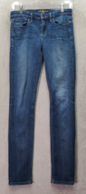 Lucky Brand Jeans Womens Sz 2 Blue Denim Stretch Stella Skinny Leg Mid Rise Logo - £15.89 GBP