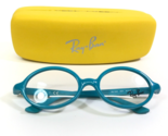 Ray-Ban Kids Eyeglasses Frames RB1545 3637 Blue Round Oval Full Rim 44-1... - $49.49