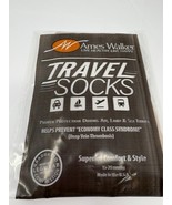 Ames Walker Women&#39;s Travel Socks  Tan Large NWT - $231.11 MXN