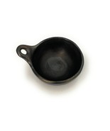 Soup Bowl 18 Onz Black Clay Unglazed 100% Handmade in La Chamba Tolima C... - £25.08 GBP