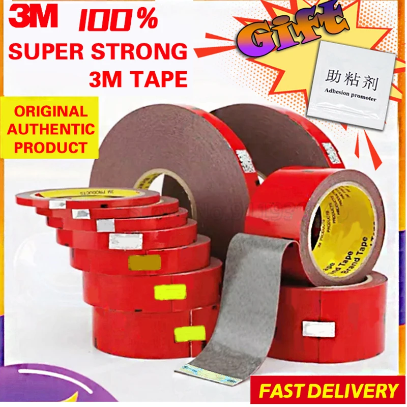  Super Strong Double Sided Tape / Bike Bicycle Car Vehicele Tape / WATERPROOF/ O - £85.77 GBP