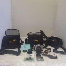 Canon EOS Digital Rebel XTi 400D Camera with Various Carry Bag LOT-JR-EOS1 - £92.67 GBP