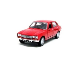 Peugeot 504 Year 1975 Red Welly 1:38 Diecast Car Collector&#39;s Model, New - £20.31 GBP
