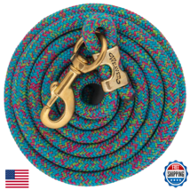 Weaver Leather Poly Lead Rope w/ Solid Brass 225 Snap - 5/8" x 10' - $36.33