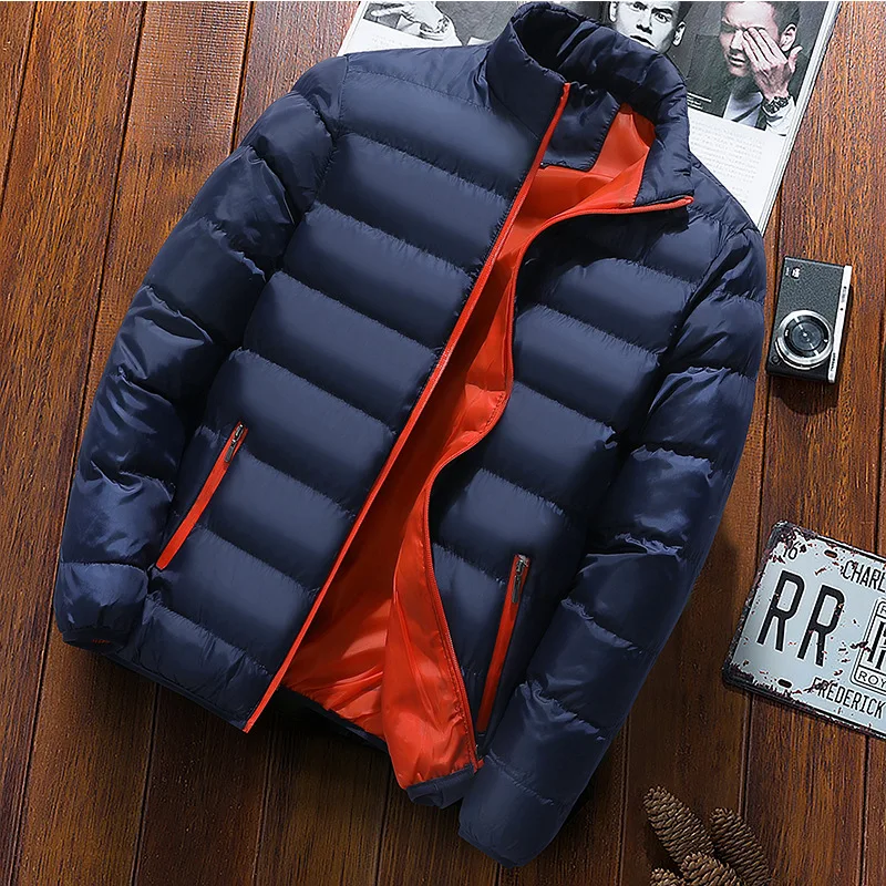 Mens Jacket Winter Warm Hi Camping Coat Outwear  Windbreaker  Soft Jackets Man F - £118.37 GBP