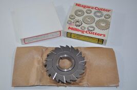 Lot of 3 Niagara Staggered Tooth Side Mill T-15 HSS 4" x 7/16" x 1-1/4" ... - $146.79