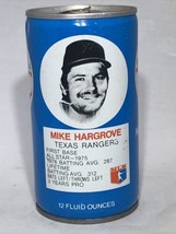 1977 Mike Hargrove Texas Rangers RC Royal Crown Cola Can MLB All-Star Se... - $8.95