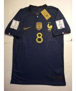 Aurelien Tchouameni #8 France 2022 World Cup Qatar Match Blue Home Socce... - $90.00