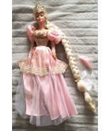 1991 Beautiful Barbie Rapunzel With Crown &amp; Shoes Mattel Doll Vintage Ni... - £12.64 GBP