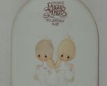 1981 Precious Moments Collector's Club Display Plaque Charter Member Onl... - $49.45