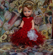 Hand crocheted Doll Clothes for Kelly or same size dolls #2532 - $12.00