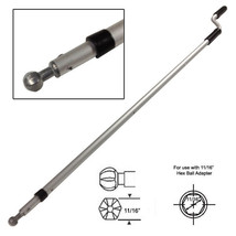 Telescoping Skylight Pole with Hex Ball Drive, 48&quot; to 73&quot; - £54.01 GBP