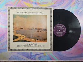 Geminiani - Six Concerti Grossi Op. 3 (Record, 1977) DSLP 526 Schroder - $14.99