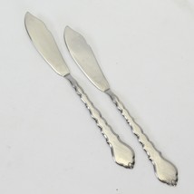 Oneida Cello Butter Knives 6-3/8&quot; Community Burnished Stainless  Lot of 2 - $15.67
