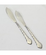 Oneida Cello Butter Knives 6-3/8&quot; Community Burnished Stainless  Lot of 2 - $21.74 CAD