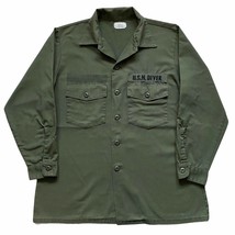 Durable Press OG-507 Vietnam Era Long Sleeve Fatigue Jacket 36 Chest Size Small - £31.99 GBP