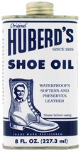 Original HUBERD&#39;S SHOE OIL Leath Condition Waterproofs Softens Preserves... - $31.83