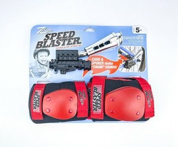 Zefal Z Kids Speed Blaster Noise Maker plus Elbow Kneed Pads 5934 Red Ag... - $17.37