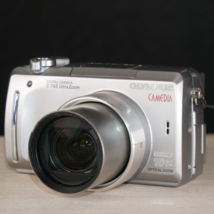 Olympus C-765 Ultra Zoom 4.0MP Digital Camera - Silver *TESTED* W Battery - $29.65