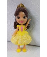 Disney Princess Posable Mini Belle Princess Doll 3.5&quot; Tall - $7.92