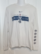 Derek Jeter Nike 2020 HOF Inductee Hall of Fame Long Sleeve Shirt XL - $18.69