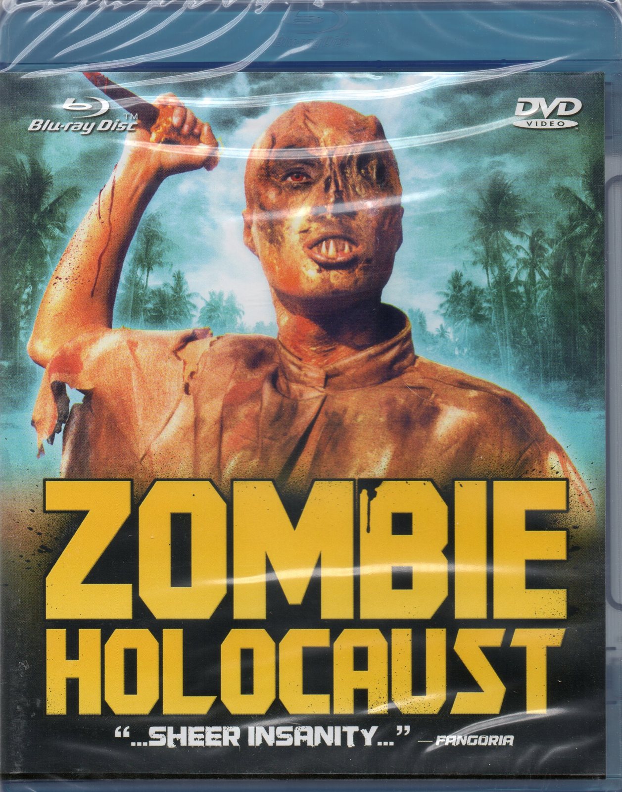 Primary image for ZOMBIE HOLOCAUST (blu-ray & dvd)*NEW* aka Dr. Butcher M.D. cannibals, OOP