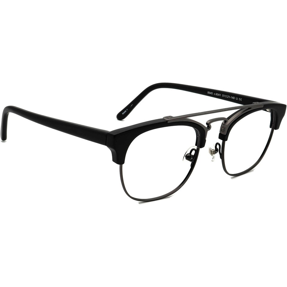 Prodesign Denmark Sunglasses Frame Only 8645 c.6041 Black&amp;Gunmetal Japan... - $99.99