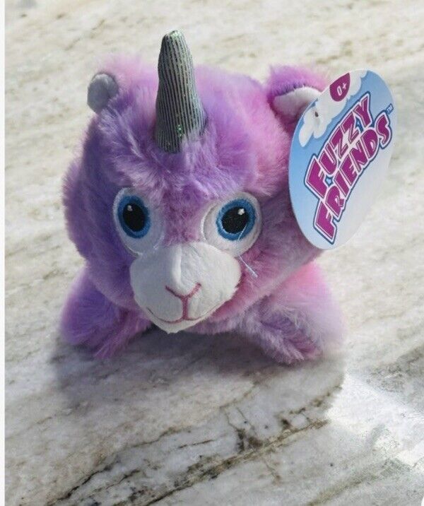 Fuzzy Friends Plush Baby Pink Baby Unicorn Stuffed Animal-Easter/Valentines Day Item image 2
