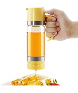 Aelga Glass Honey Dispenser Pot, No Drip 12 Oz Honey Jar With Handle,, Y... - $39.96