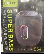 ZEALOT S64 Heavy Bass Bluetooth Wireless Speaker RGB Light Long Battery ... - $67.76 CAD