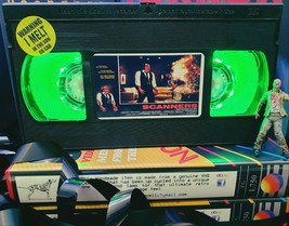 Retro VHS Lamp,Scanners Retro Horror, Top Quality!Amazing Gift For Any Movie Fan - £14.96 GBP