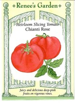 GIB Tomato Chianti Rose Heirloom Vegetable Seeds Renee&#39;s Garden  - £7.11 GBP