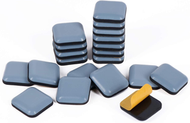 Teflon Furniture Sliders, 20Pcs 1Inch Square Stick Furniture Glides for ... - $20.45 CAD