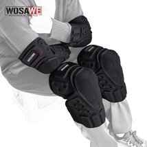 Wosawe Motorcycle Motocross Knee Pads Elbow Protector Off Road Safety Knee Brace - £16.37 GBP+