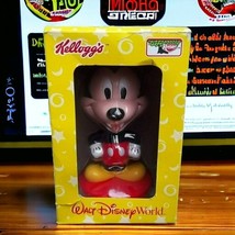 Mickey Mouse Jiggle Bobble Head, Disney World Kellogg Keebler Collectibl... - £11.89 GBP