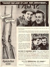 Vtg 1937 Remington Fieldmaster, Speedmaster Ad ~ The Gun I&#39;d Like For Christmas - £42.16 GBP