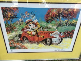 Paul Blaine Henrie Serigraph Print &quot;Whee!&quot; Signed Numbered 16 Of 300 With Coa - £251.72 GBP