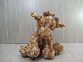 Jellycat Plush Fuddlewuddle giraffe sitting textured brown white textured USED - $13.50