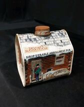 1980s Unopened Cabin Maple Syrup Tin Can Devosts Sugar House Norton VT S... - $19.20