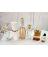 Vintage and Modern Perfume Bottles Lot of 6 Nina Ricci Estee Lauder Avon Cologne - $14.84