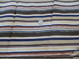 Cranston Crantex fabric Striped Silky polyester 58&quot; wide BTY - £8.11 GBP