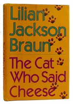 Lilian Jackson Braun The Cat Who Said Cheese Book Club Edition - £44.32 GBP