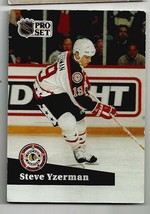  PRO SET HOCKEY CARDS, 1991   STEVE YZERMAN #281     EX++++  FRENCH  - $2.88